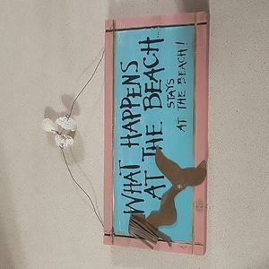 Mermaid sign decor